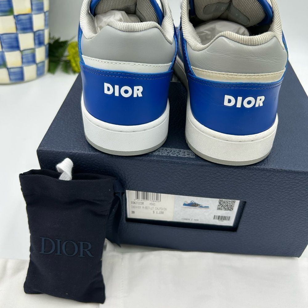 Women’s Dior B 27 low top leather sneakers size 39 made in Italy - Picture 7 of 12